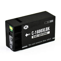 2 x Compatible Canon PGI-1600XLBK Black Ink Cartridge - 1,200 Pages