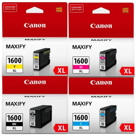 4 x Genuine Canon PGI-1600XL Ink Cartridge