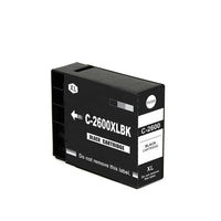 2 x Compatible Canon PGI-2600XLBK Black Ink Cartridge - 2,500 Pages