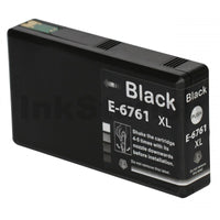 2 x Compatible Epson 676XL High Yield Black Ink Cartridge C13T676192