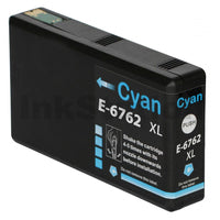 1 x Compatible Epson 676XL High Yield Cyan Ink Cartridge C13T676292
