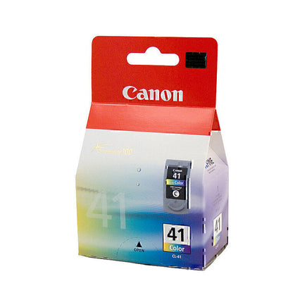 1 x Genuine Canon CL-41 Colour Ink Cartridge