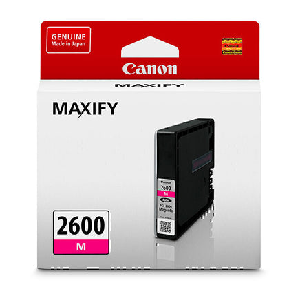 1 x Genuine Canon PGI-2600 Magenta Ink Cartridge
