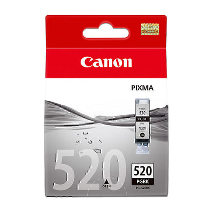 1 x Genuine Canon PGI-520BK Black Ink Cartridge