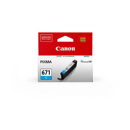 1 x Genuine Canon CLI-671C Cyan Ink Cartridge