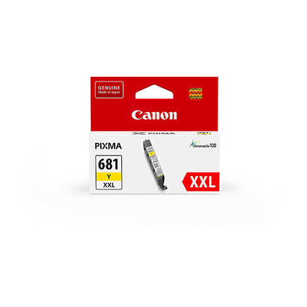 1 x Genuine Canon CLI-681XXLY Yellow Ink Cartridge