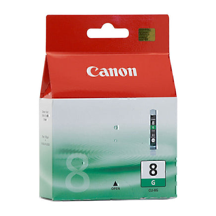 1 x Genuine Canon CLI-8G Green Ink Cartridge