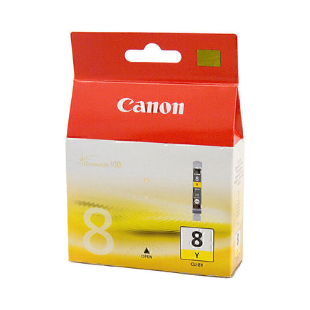 1 x Genuine Canon CLI-8Y Yellow Ink Cartridge