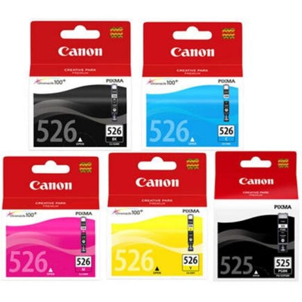 5 x Genuine Canon PGI-525 CLI-526 Ink Cartridge