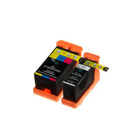 2 x Compatible Dell 21 / 22 / 23 / 24 Ink Cartridge (1BK 1CL)