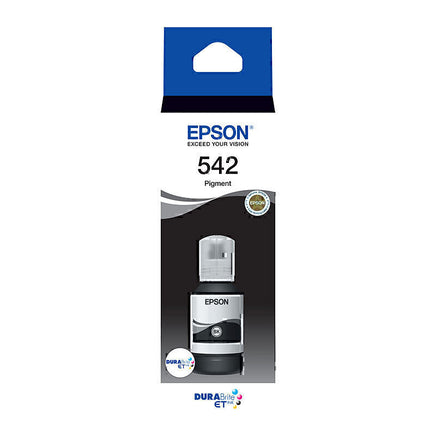 1 x Genuine Epson T542 DURABRite Black EcoTank Ink Bottle C13T06A192