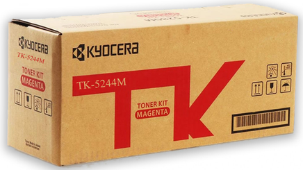 1 x Genuine Kyocera TK5244 Magenta Toner Cartridge TK-5244M