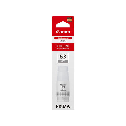 1 x Genuine Canon GI-63GY Grey Ink Bottle