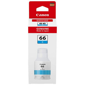 1 x Genuine Canon GI-66C Cyan Ink Bottle