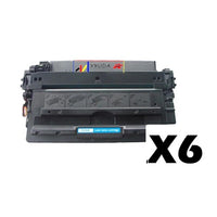 6 x Compatible HP 70A Black Toner Cartridge Q7570A - 15,000 Pages