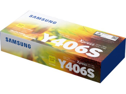 1 x Genuine Samsung CLT406S Yellow Toner Cartridge SU464A