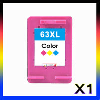 1 x Compatible HP 63XL Tri Colour Inkjet Cartridge F6U63AA - 330 Pages