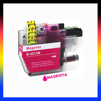 1 x Compatible Brother LC3317M Magenta Ink Cartridge LC-3317M - 550 Pages