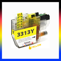 1 x Compatible Brother LC3313Y Yellow Ink Cartridge LC-3313Y - 400 Pages