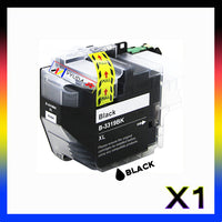 1 x Compatible Brother LC3319XLBK Black Ink Cartridge LC-3319XLBK - 3,000 Pages