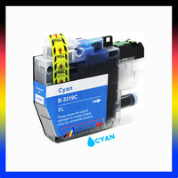 1 x Compatible Brother LC3319XLC Cyan Ink Cartridge LC-3319XLC - 1,500 Pages