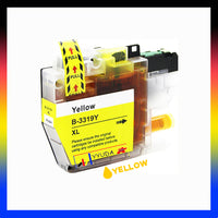 1 x Compatible Brother LC3319XLY Yellow Ink Cartridge LC-3319XLY - 1,500 Pages