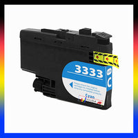 1 x Compatible Brother LC3333C Cyan High Yield Ink Cartridge LC-3333C
