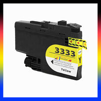 1 x Compatible Brother LC3333Y Yellow High Yield Ink Cartridge LC-3333Y
