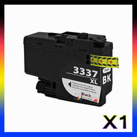 1 x Compatible Brother LC3337BK Black High Yield Ink Cartridge LC-3337BK