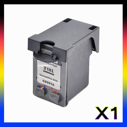 1 x Compatible HP 21XL Black Inkjet Cartridge C9351CA