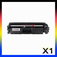1 x Compatible HP 30A Black Toner Cartridge CF230A - 1,600 Pages