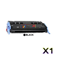 1 Compatible HP Q6000A Black Toner Cartridge