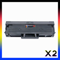 2 x Compatible Dell B1160 Black Toner Cartridge - 1,500 Pages