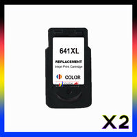 2 x Compatible Canon CL-641XL Colour Ink Cartridge - 400 pages
