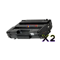 2 x Compatible Ricoh SP3400HS Black Toner Cartridge 406517