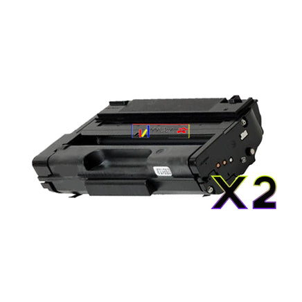 2 x Compatible Ricoh SP3400HS Black Toner Cartridge 406517