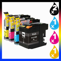 5 x Compatible Brother LC139XL LC135XL Ink Cartridge LC-139XL LC-135XL (2BK 1C 1M 1Y)