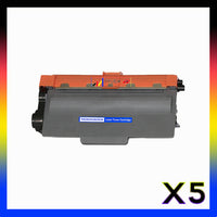 5 x Compatible Brother TN3360 Black Toner Cartridge TN-3360 - 12,000 Pages