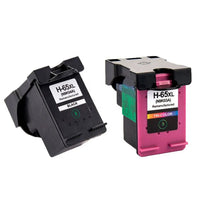 6 x Compatible HP 65XL High Yield Inkjet Cartridge N9K04AA + N9K03AA (3BK 3CL)
