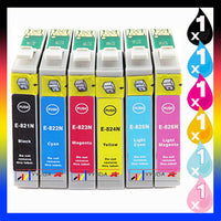 6 x Compatible Epson 81N High Yield Ink Cartridge C13T111192 - C13T111692 (1BK 1C 1M 1Y 1LC 1LM)