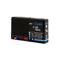 1 x Compatible Epson 786XL High Yield Cyan Ink Cartridge C13T787292