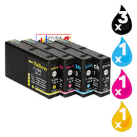 6 x Compatible Epson 786XL High Yield Ink Cartridge C13T787192 - C13T787492