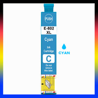 1 x Compatible Epson 802XL High Yield Cyan Ink Cartridge C13T356292