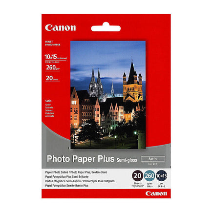 1 x Genuine Canon CSG201 Semi Gloss Photo Paper Plus 260gsm 4 inches x 6 inches
