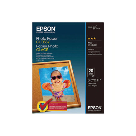 1 x Genuine Epson S042535 Glossy Photo Paper 250gsm A3+ (329mm x 483mm)