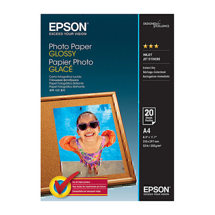 Genuine Epson S042538 Glossy Photo Paper 200gsm A4