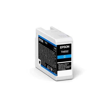 1 x Genuine Epson 46S / T46S2 Cyan UltraChrome Pro10 Ink Cartridge C13T46S200