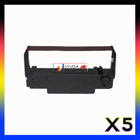 5 x Compatible Epson ERC30 / ERC34 / ERC38 Black Ribbon Cartridge