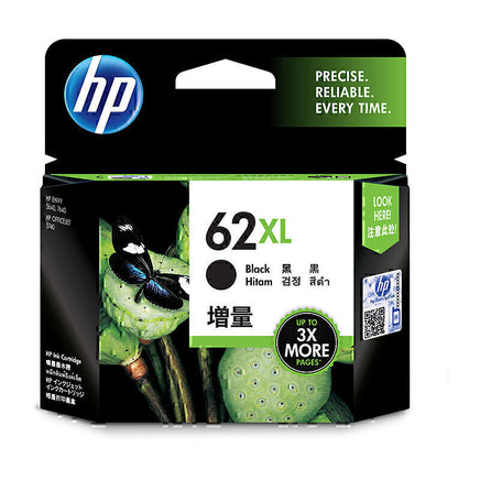 1 x Genuine HP 62XL Black Ink Cartridge C2P05AA