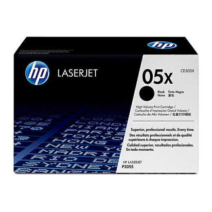 1 x Genuine HP 05X Black Toner Cartridge CE505X